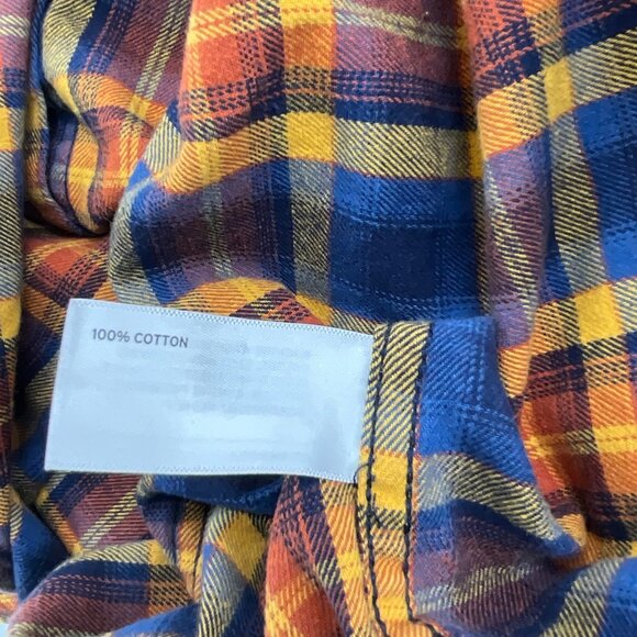 Duluth Men's Relaxed Fit Plaid Flannel Shirt 2XL Button Front 100% Cotton Long S - Picture 6 of 7